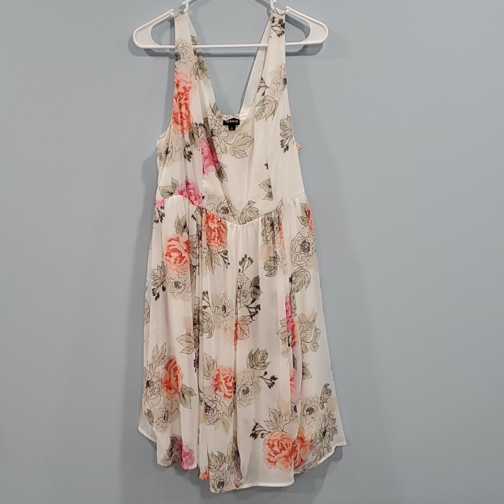 Torrid floral dress